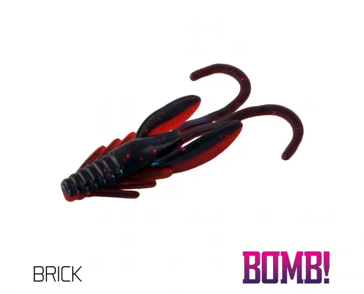 Gummiköder Delphin BOMB! NYMPHA / 10St. | 2,5cm