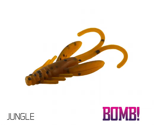 Gummiköder Delphin BOMB! NYMPHA / 10St. | 2,5cm