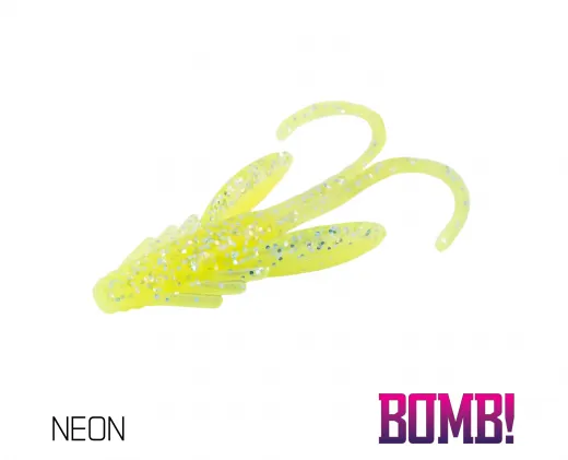Gummiköder Delphin BOMB! NYMPHA / 10St. | 2,5cm