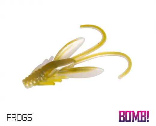 Gummiköder Delphin BOMB! NYMPHA / 10St. | 2,5cm