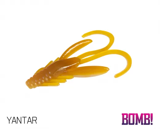 Gummiköder Delphin BOMB! NYMPHA / 10St. | 2,5cm